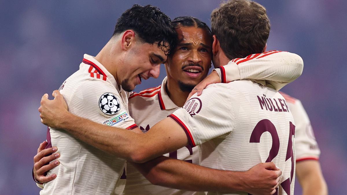 Sané marcó el octavo tanto del Bayern frente al Dinamo