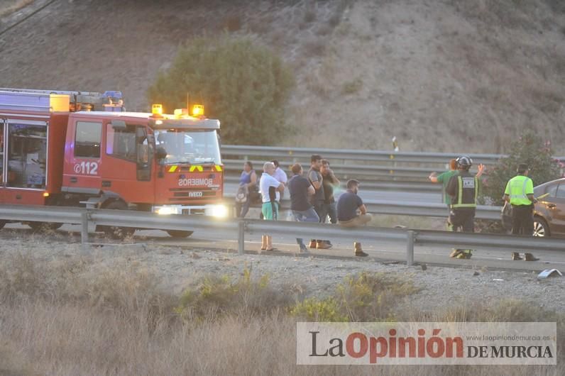 Grave accidente en Sangonera la Seca