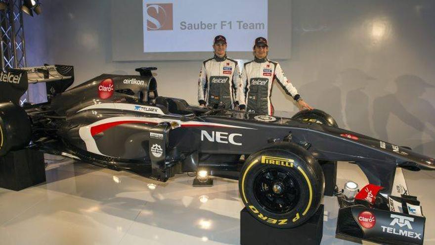 Sauber presenta su nuevo monoplaza para el 2013