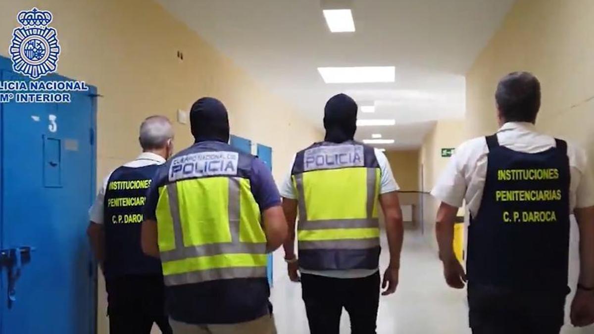 Policías y funcionarios de prisiones, en Daroca