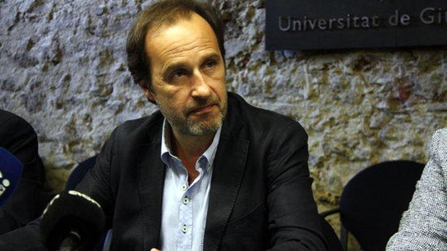 El rector de la UdG, Sergi Bonet