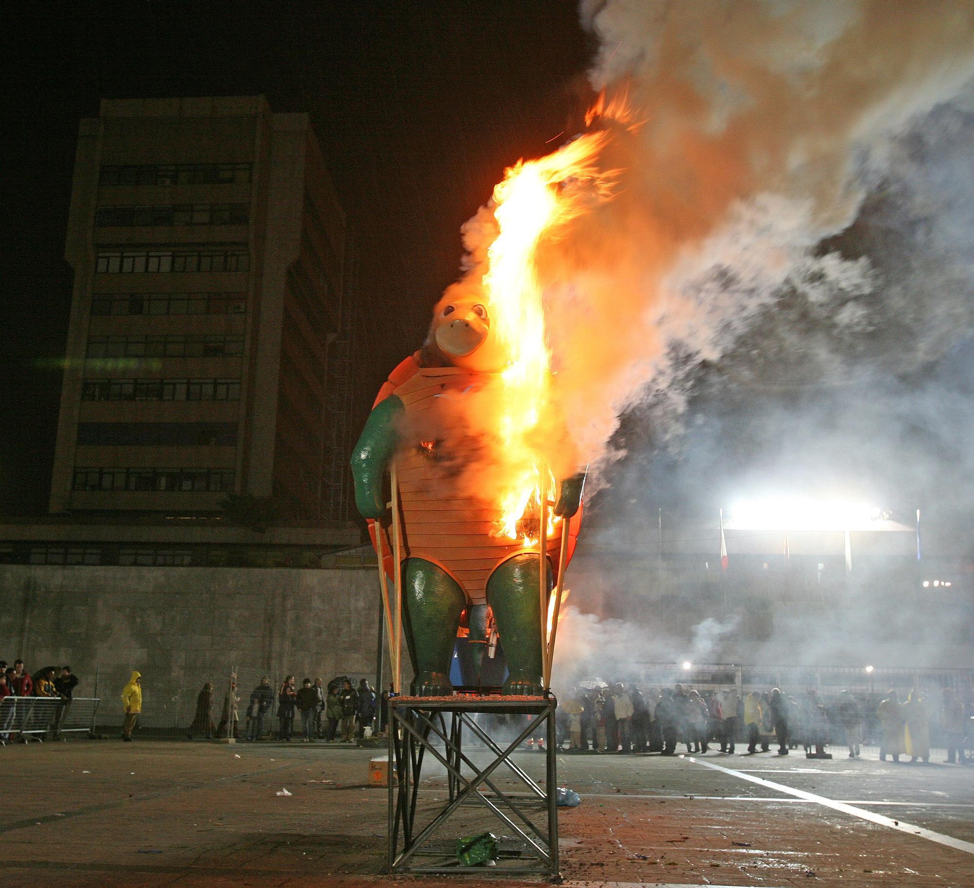 Meco del Entroido en Vigo de 2007.