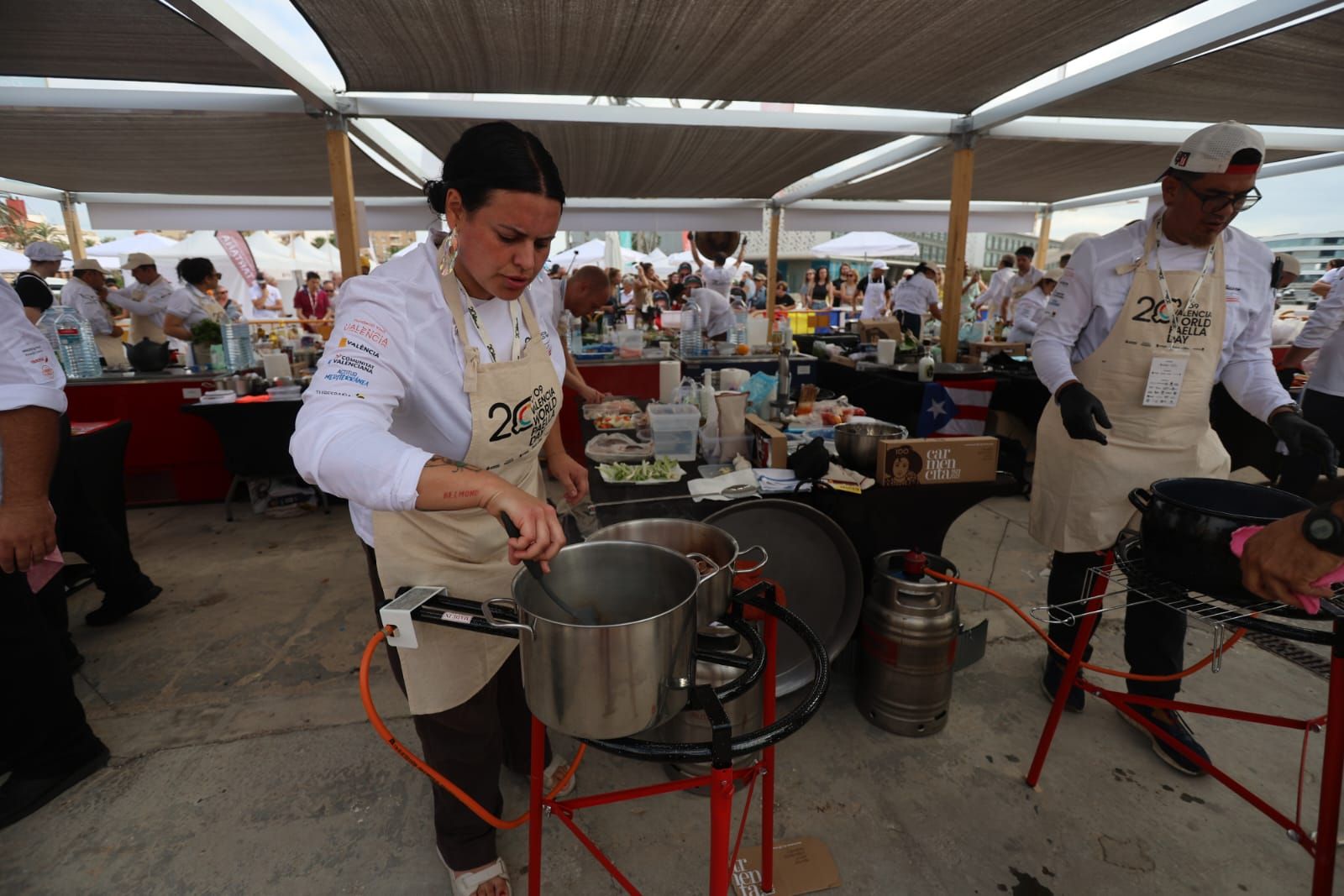 Arranca el World Paella Day en la Marina de València