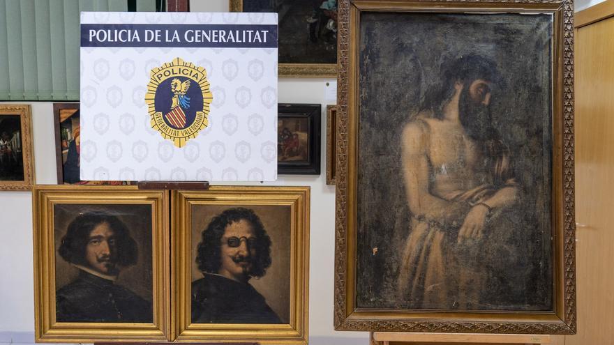 Recuperan dos falsificaciones de Velázquez y una de Tiziano que se comercializaban por 45 millones de euros en Santander
