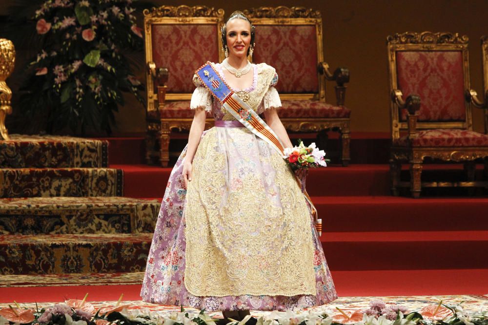 Exaltación de Raquel Alario como Fallera Mayor de Valencia 2017