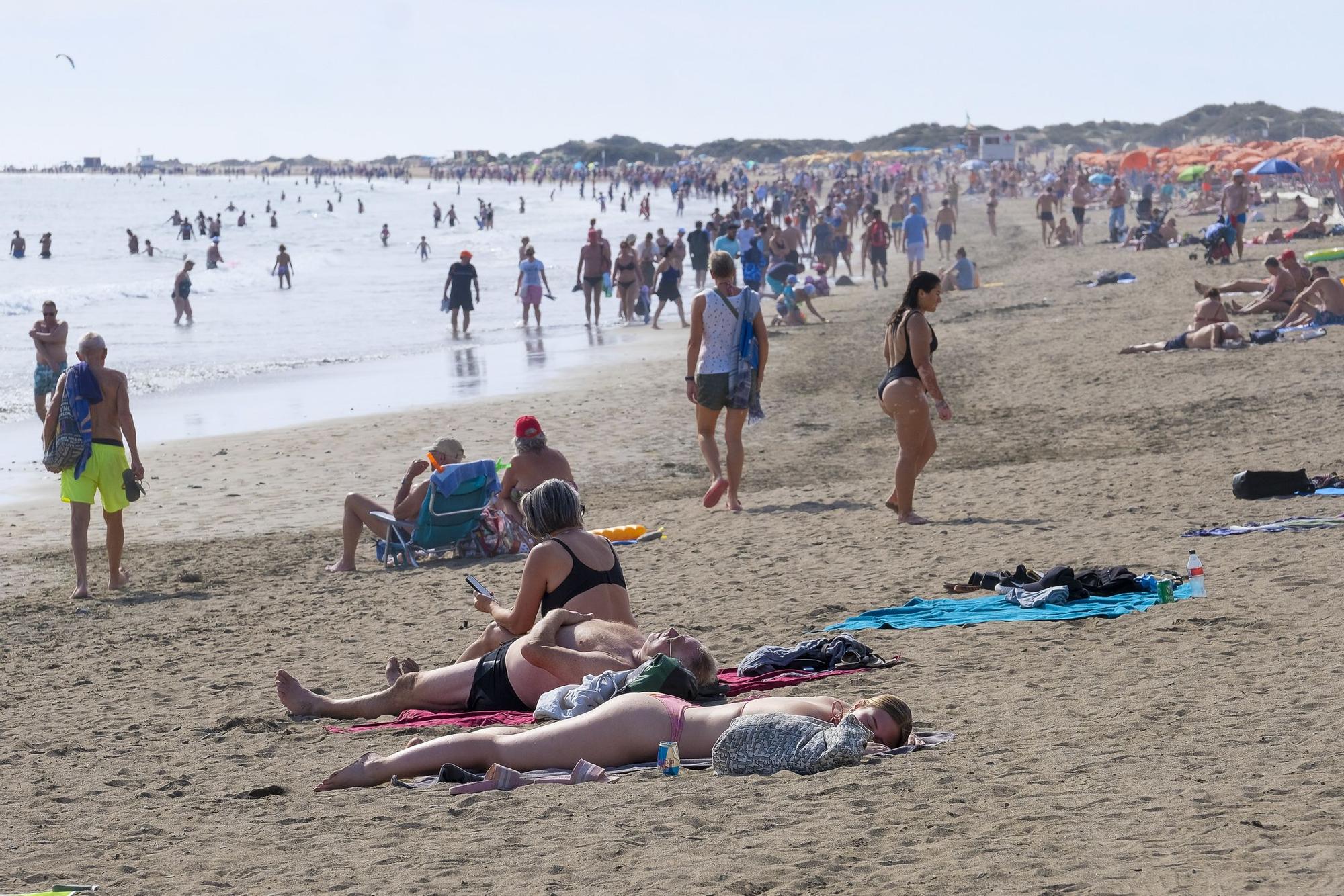 Domingo de playa en el sur de Gran Canaria