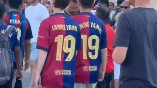 Ganas de fiesta en los prologómenos del Gamper