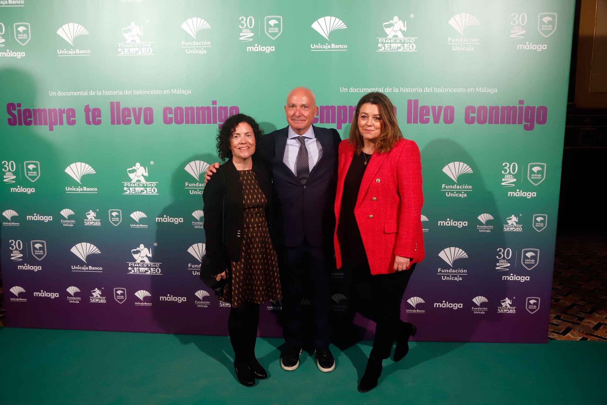 La presentación del documental por los 30 años del Unicaja, en imágenes