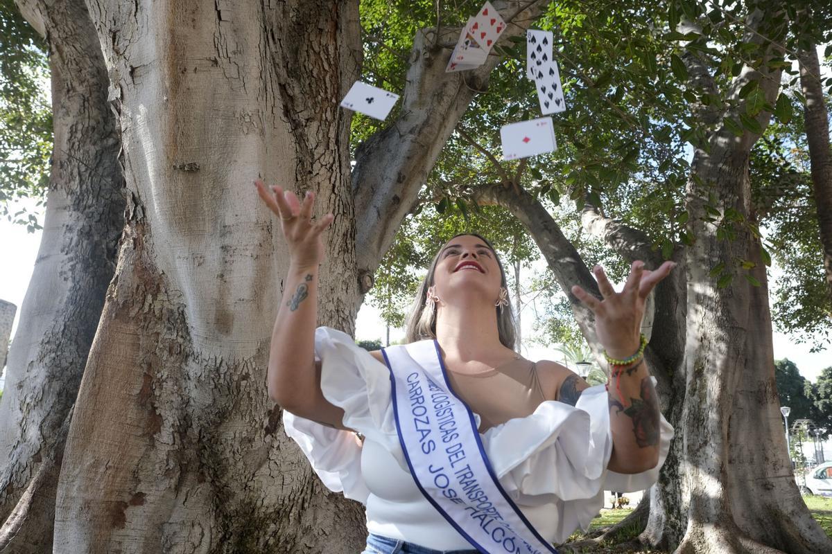Yaiza Caracena, candidata a Reina del Carnaval de Las Palmas de Gran Canaria