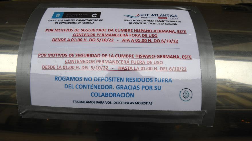 Normalidad en A Coruña en las horas previas a la cumbre hispano-alemana