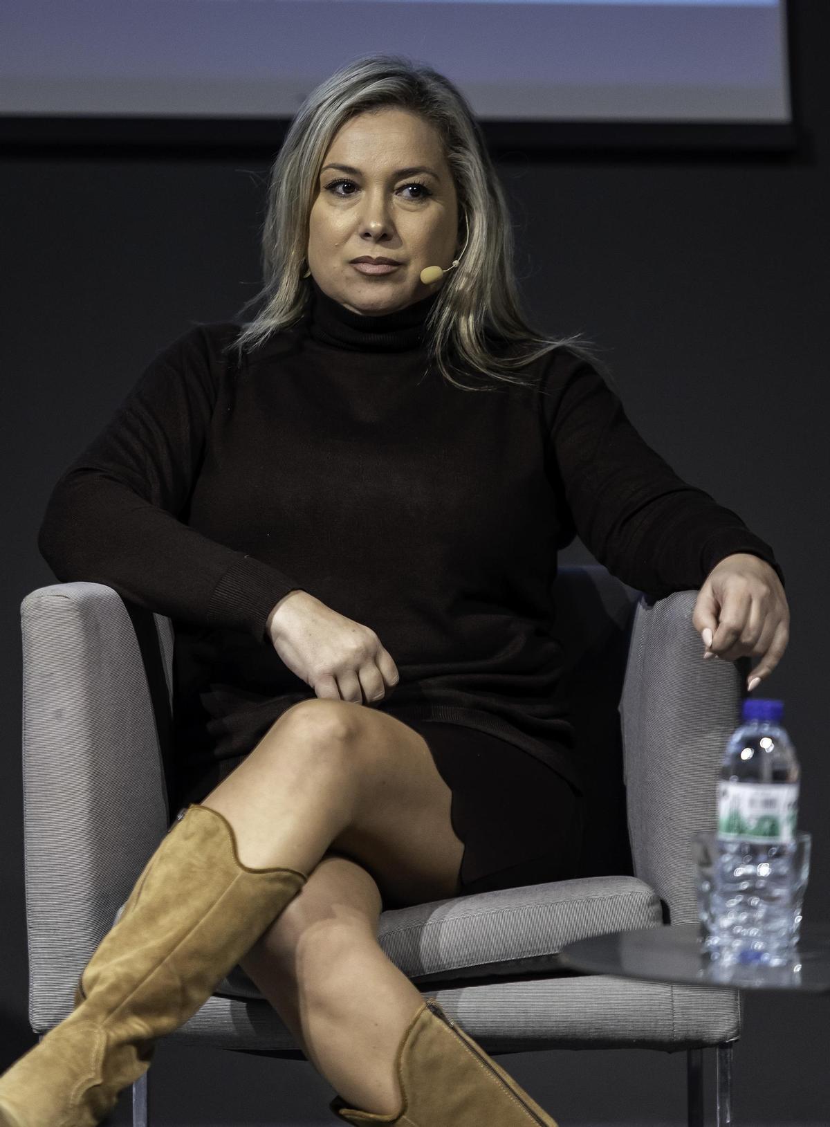 La vicerrectora de la Universidade de Vigo Mónica Valderrama.