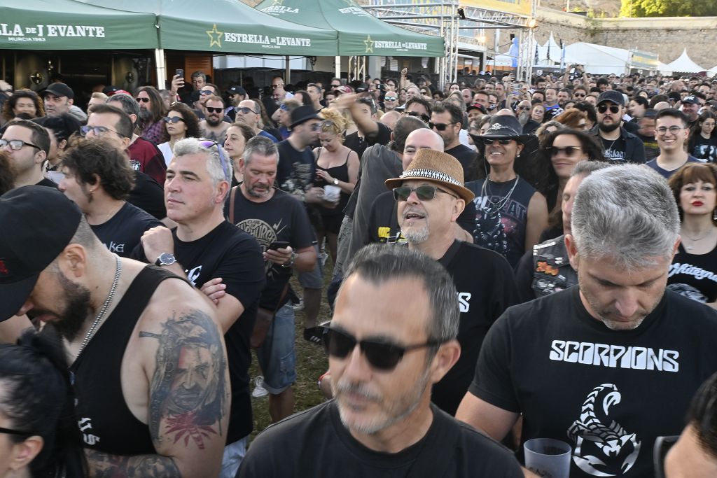 Ambiente de la segunda jornada del Rock Imperium Festival en Cartagena