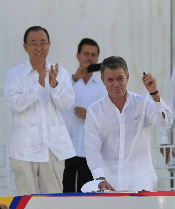 Colombia y las FARC firman la paz