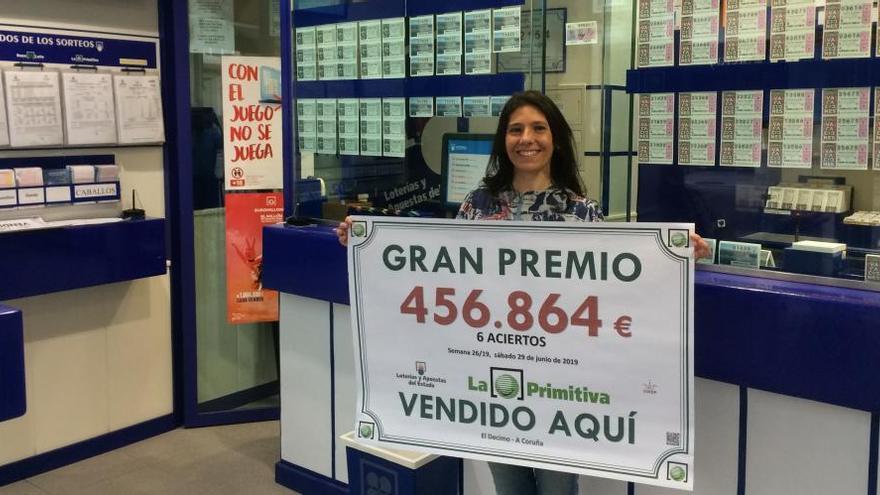 Un premio de 456.000 euros de la Primitiva, sellado en A Coruña