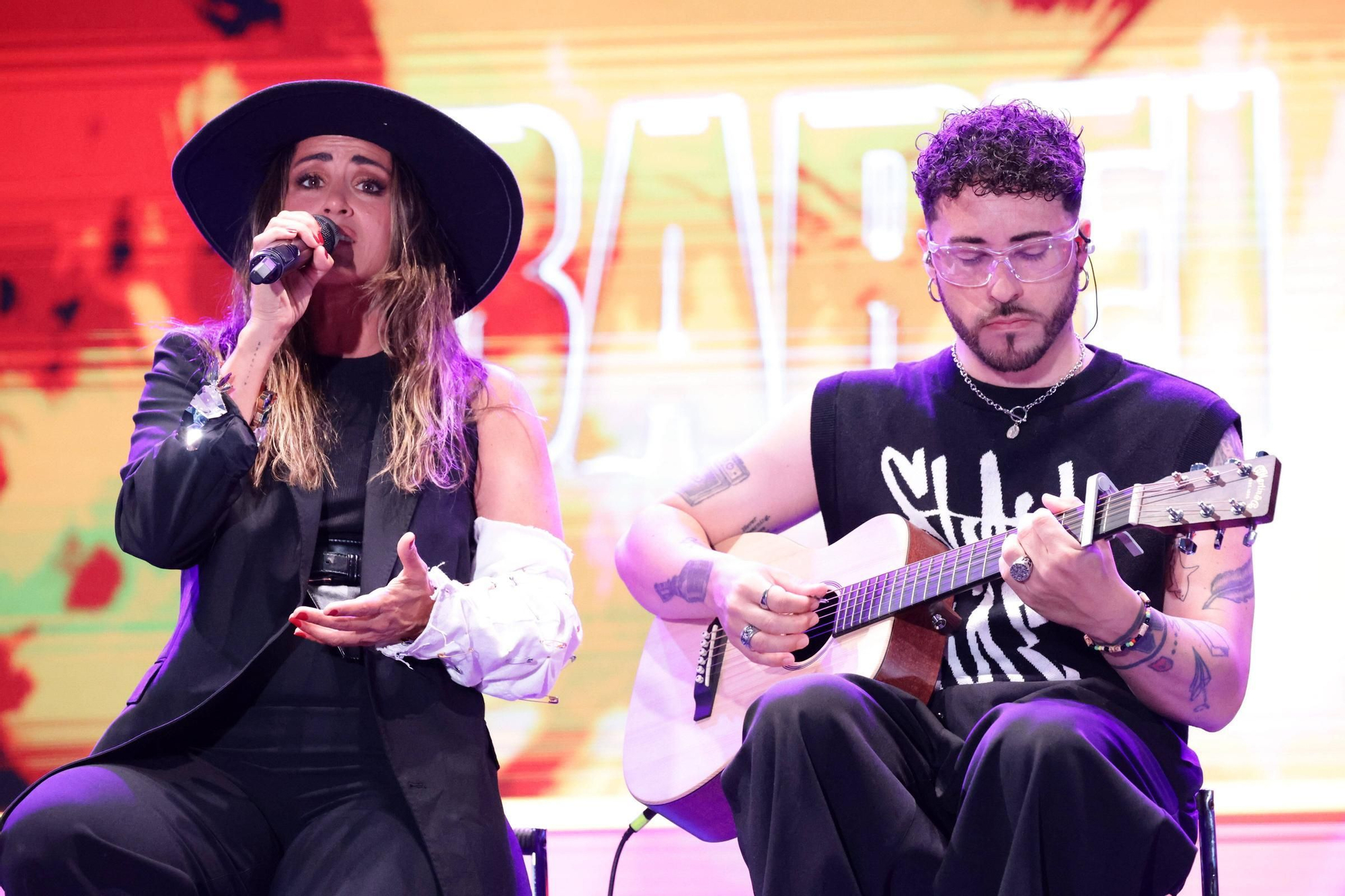 Así fueron los conciertos de este domingo en la plaza Mayor de Cáceres