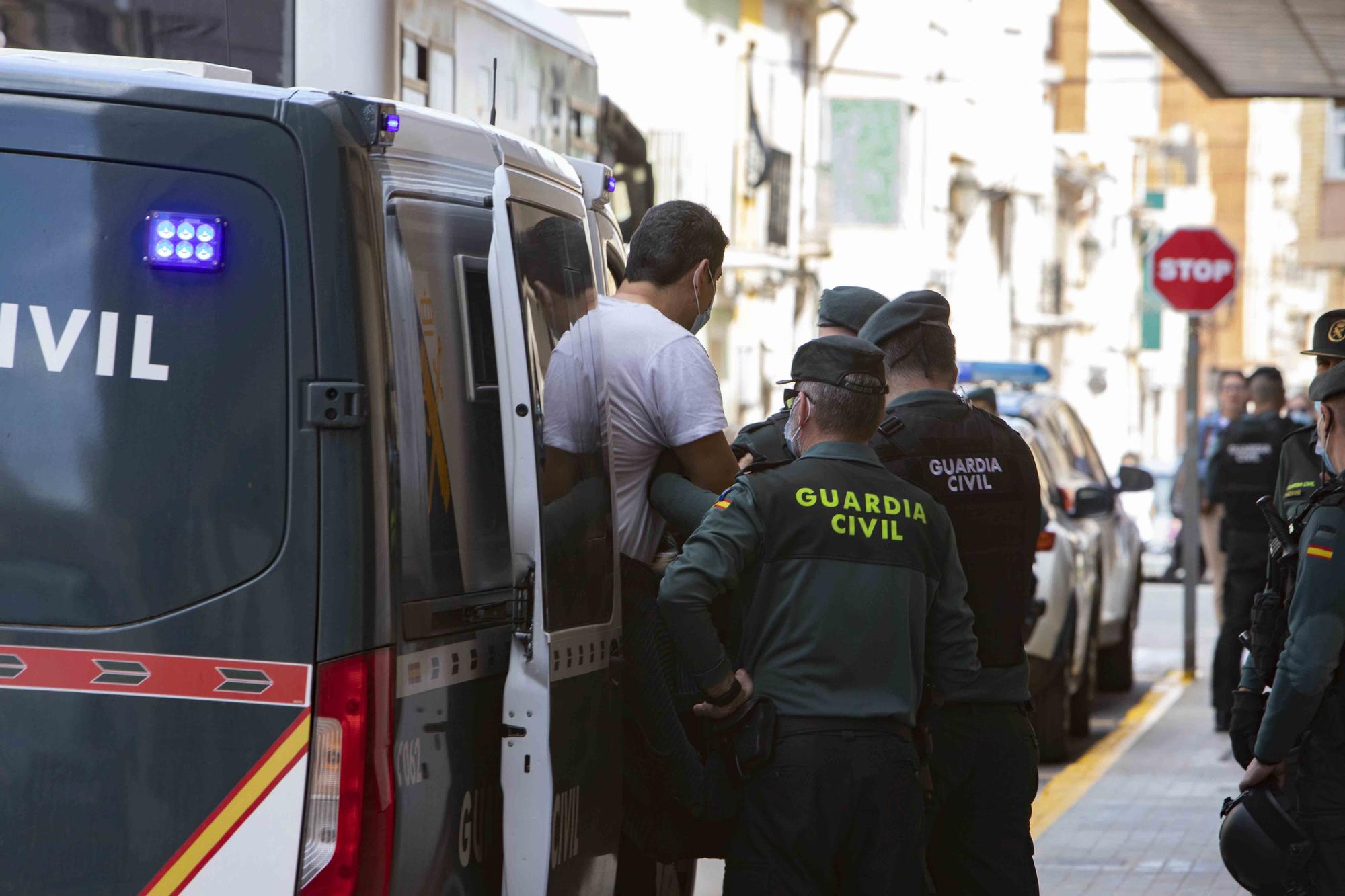 A disposición judicial los seis detenidos por el asesinato a tiros de El Pozo en Favara