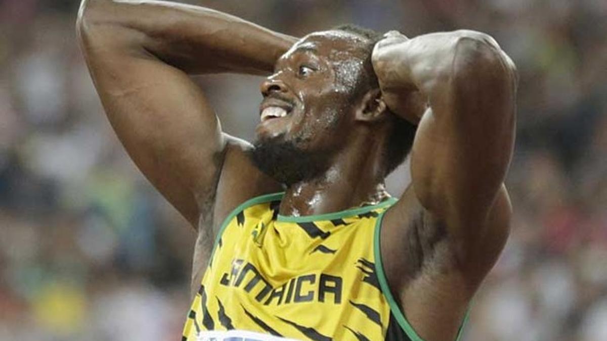 Usain Bolt llenó el estadio y accedió a las semifinales de 100 metros