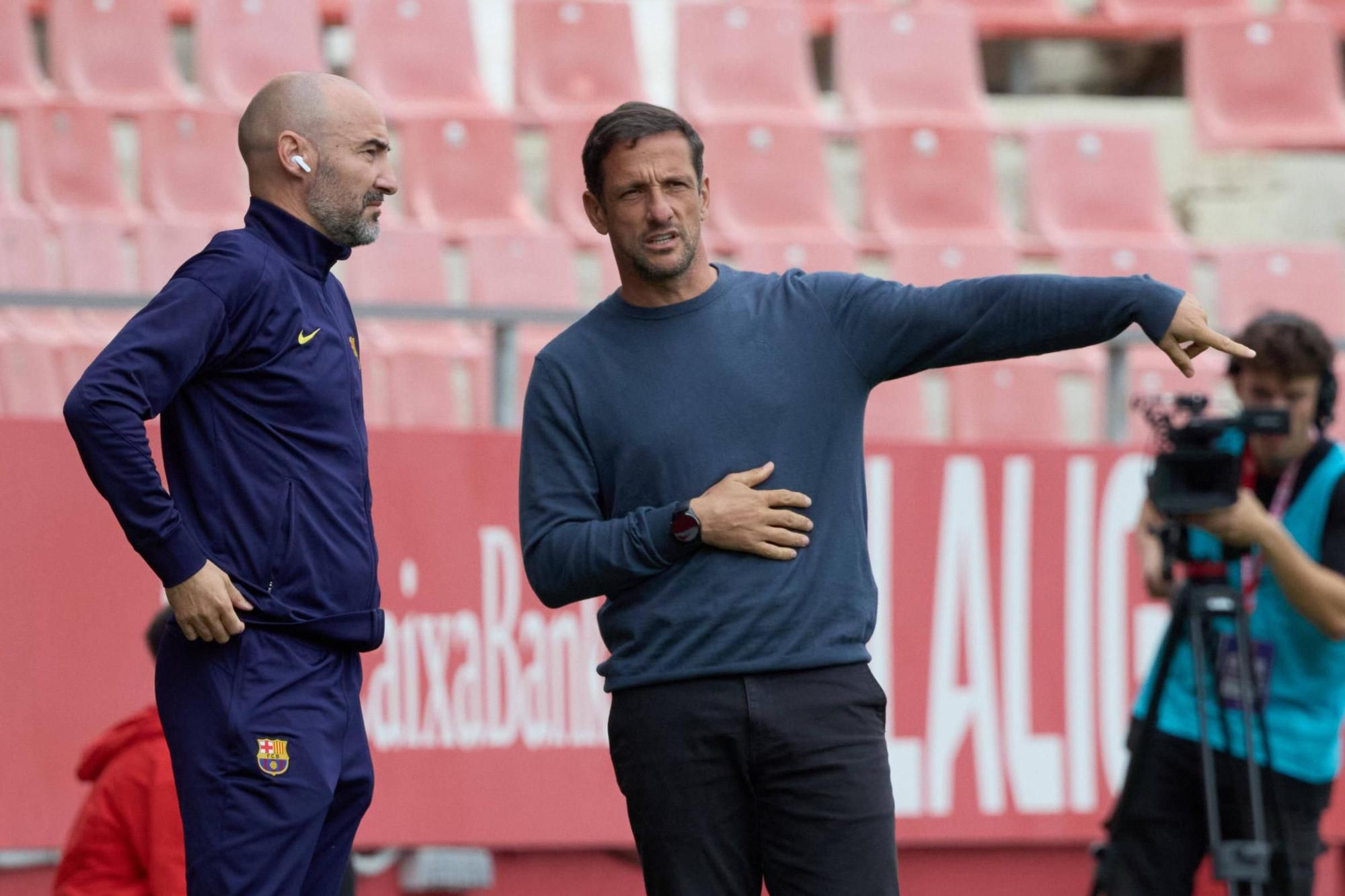 Les fotos del Girona B i Barça Atlètic