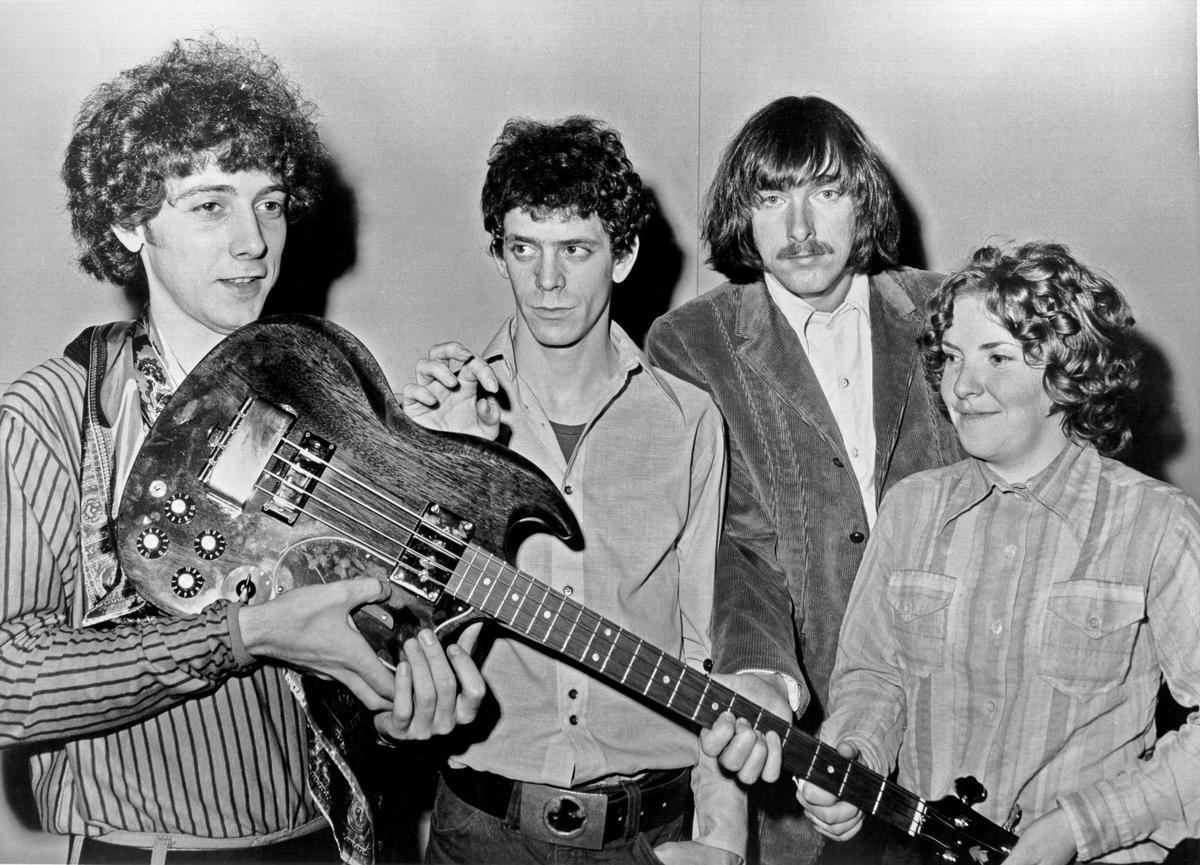 La banda The Velvet Underground, cuando Doug Yule (izda.) ya había sustituido a John Cale.