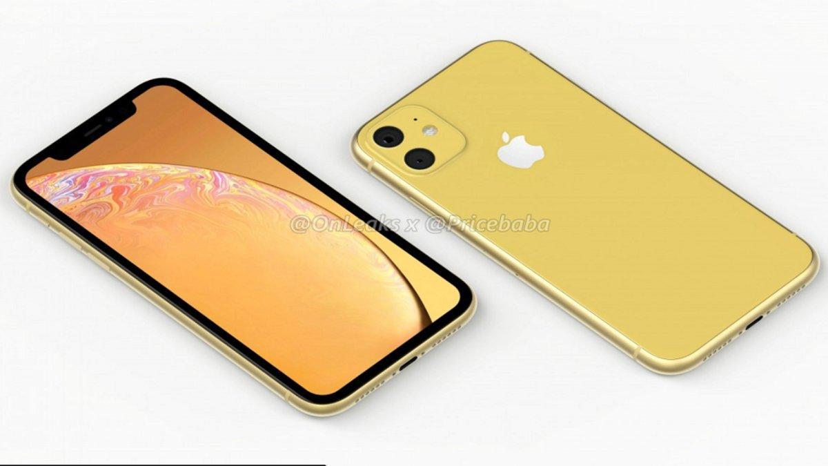 Este sería el diseño del iPhone XR 2019