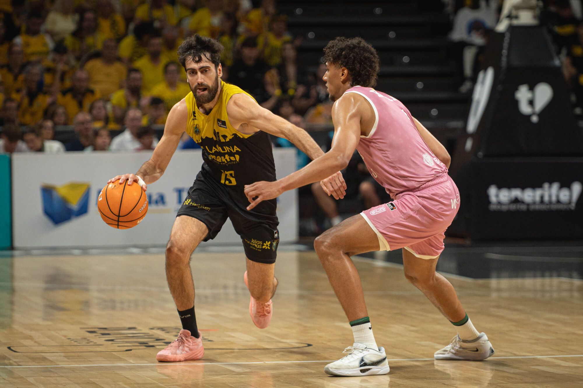 Partido La Laguna Tenerife CB Canarias - Joventut Badalona Inicio de playoff de Liga Endesa Quedarse hasta el fina porque en caso de derrota podría ser el último partido en casa esta temporada  | 02/06/2025 | Fotógrafo: Rafael Arturo Jiménez Rivero