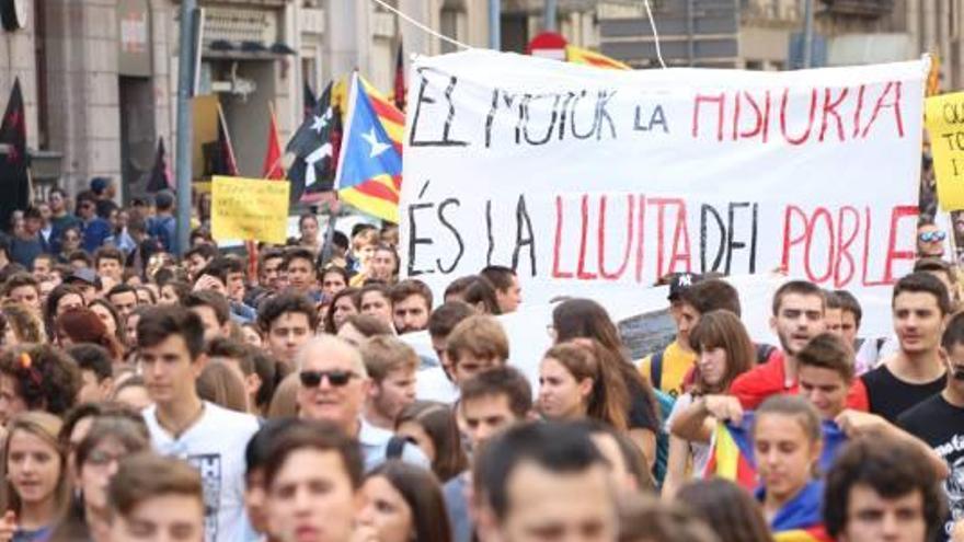 Seguiment desigual de la jornada de vaga a les universitats catalanes