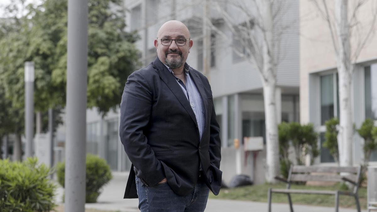 El director general de Innovación del Govern balear, Eduardo Zúñiga, en el parc Bit.