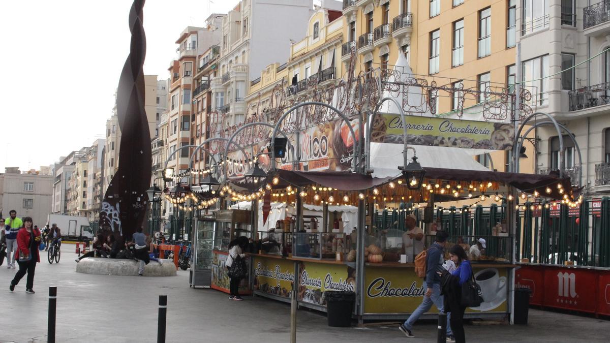 Una churrería en València