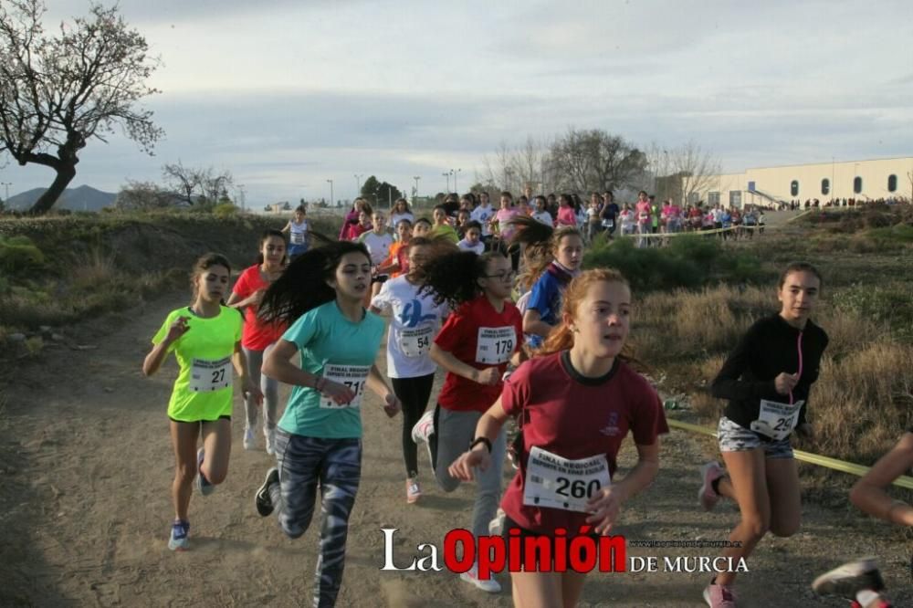 Final regional de campo a través infantil