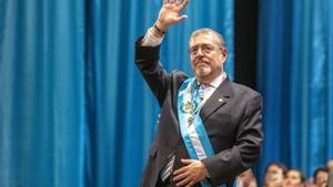 Arévalo, president de Guatemala després de l’intent de sabotatge del Congrés