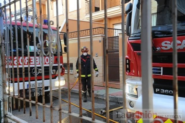 Así ha quedado la antigua fábrica de Rostoy tras el incendio en Murcia