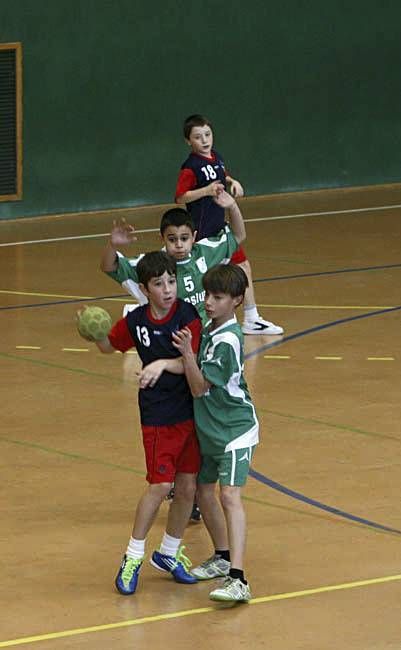 BALONMANO: Maristas-Casablanca (alevín masculino) / Maristas-Balonmano Aragón (infantil) / Maristas-Aragón Santa Isabel (benjamín mixto)