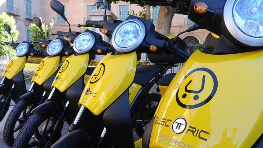 El servicio de alquiler de motos eléctricas Muving funciona en la ciudad de Murcia desde noviembre de 2017.