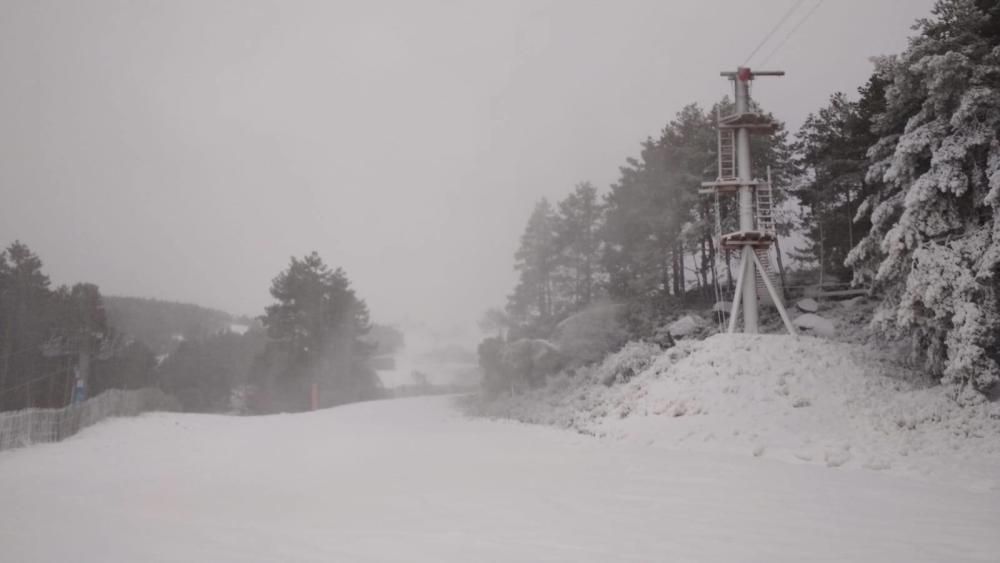 Llegan las primeras nevadas a Galicia