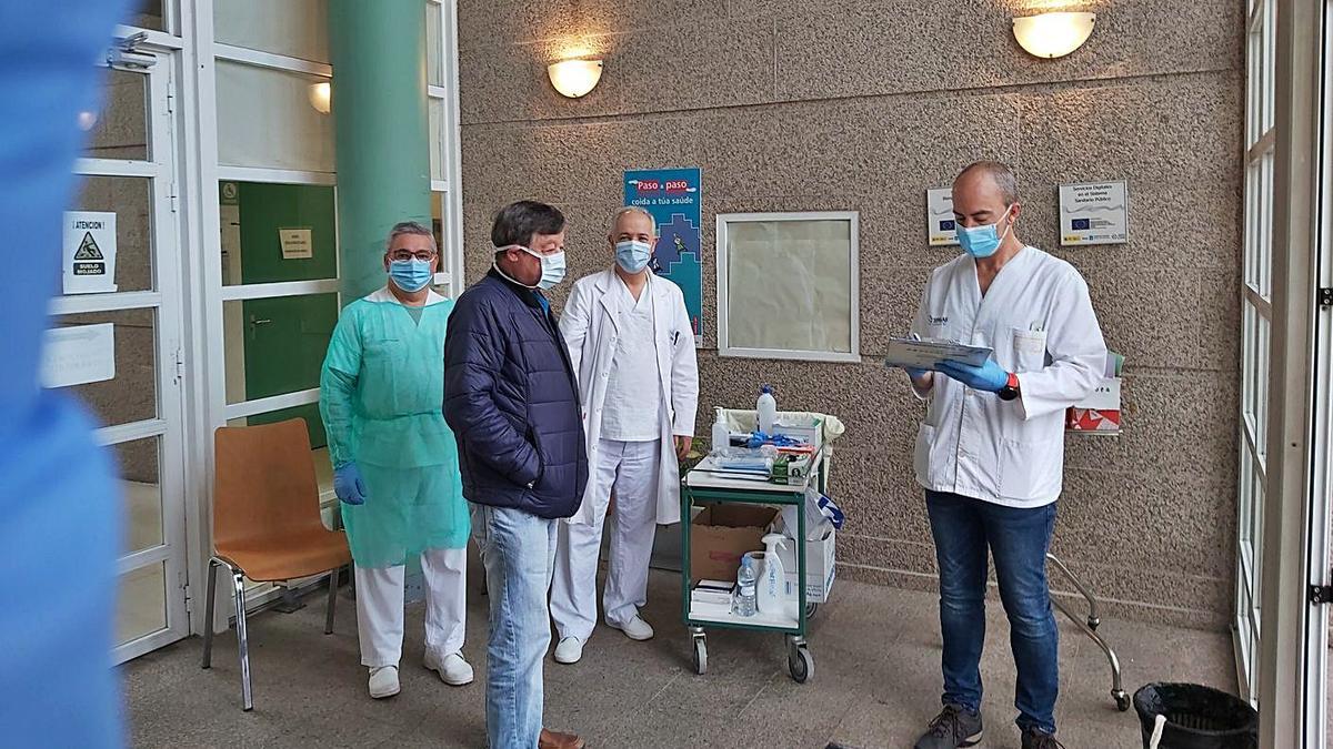 Interior del Centro de Salud de Porriño.   | // ANXO BOENTE