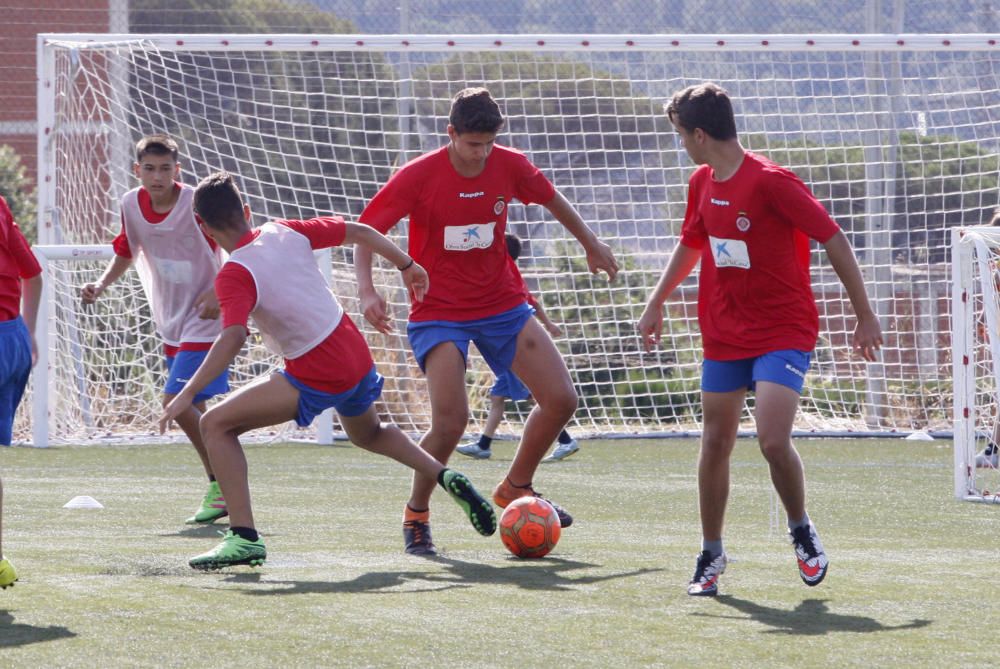 Jordi Guerrero al campus del Girona FC