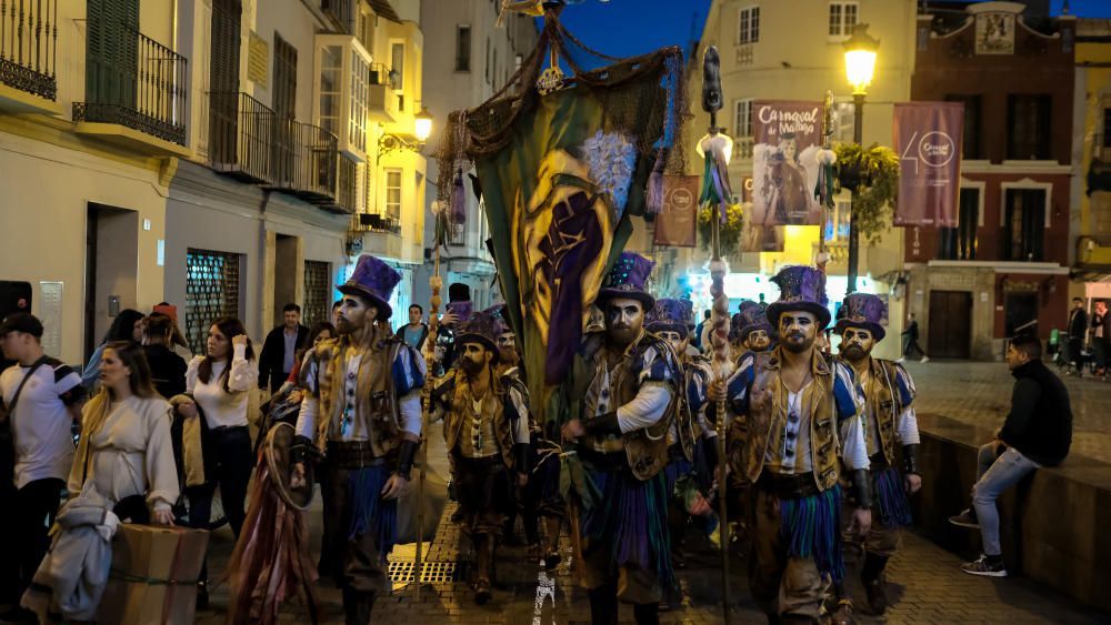 Momentos previos al comienzo de la final del COAC de Málaga 2020.