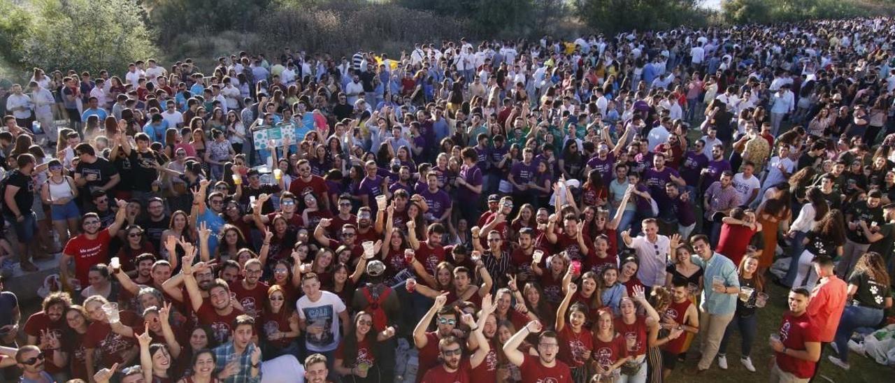 Botellón en la Feria de Córdoba, en una anterior edición.