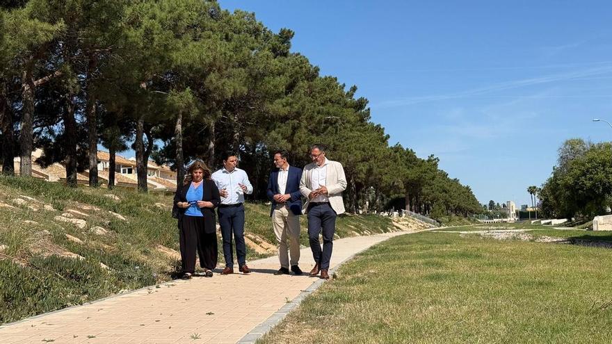 San Javier estrena un drenaje verde para hacer frente a las lluvias torrenciales