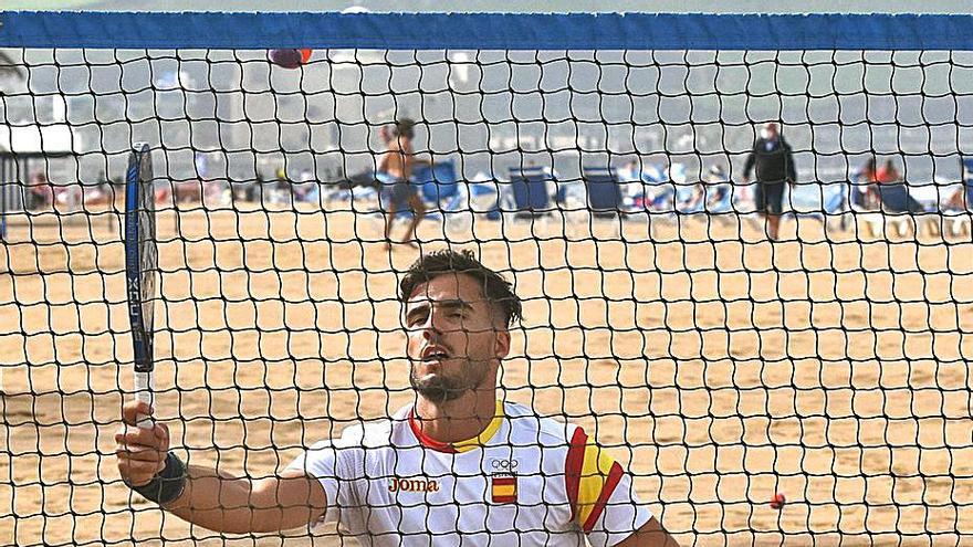 Antomi Ramos, uno de los favoritos, durante un partido en Las Canteras.