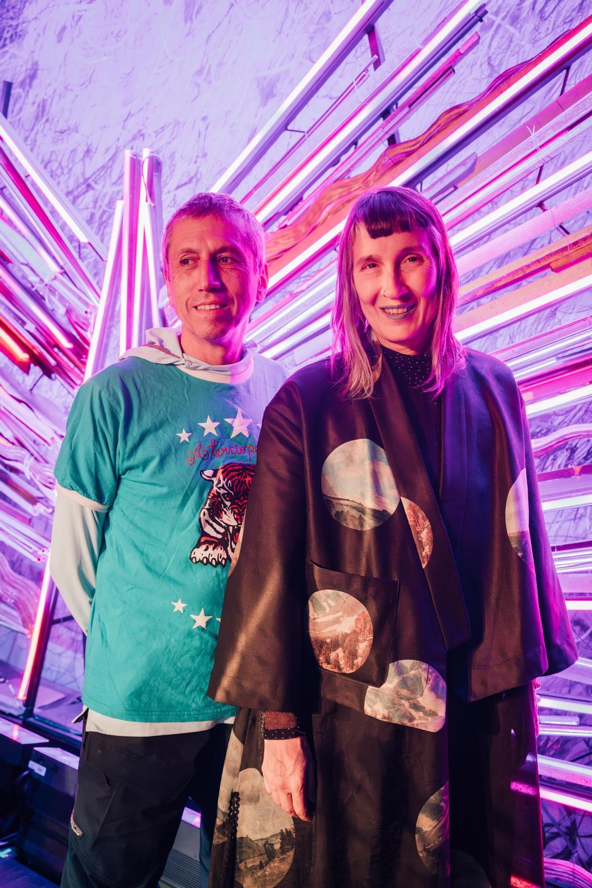 Héctor Buitrago y Andrea Echeverri son los miembros fundadores de Aterciopelados.