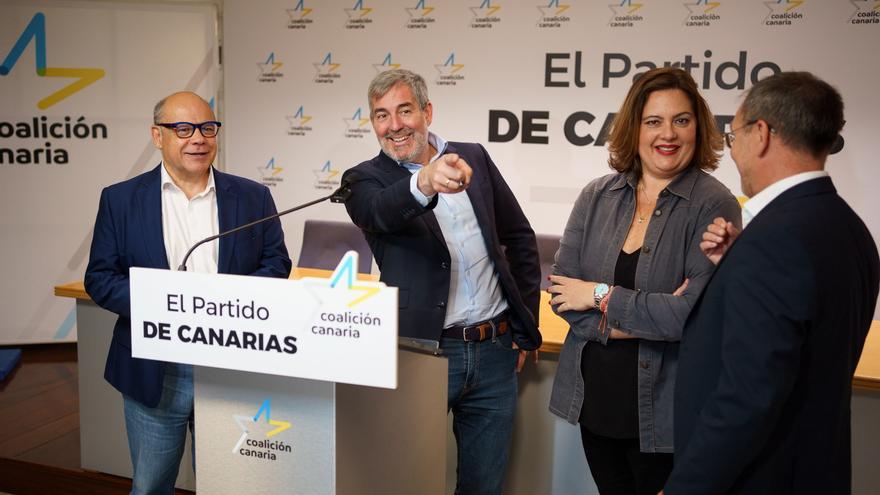 Barragán y Calzada flanquean a Clavijo en la lista regional al Parlamento canario