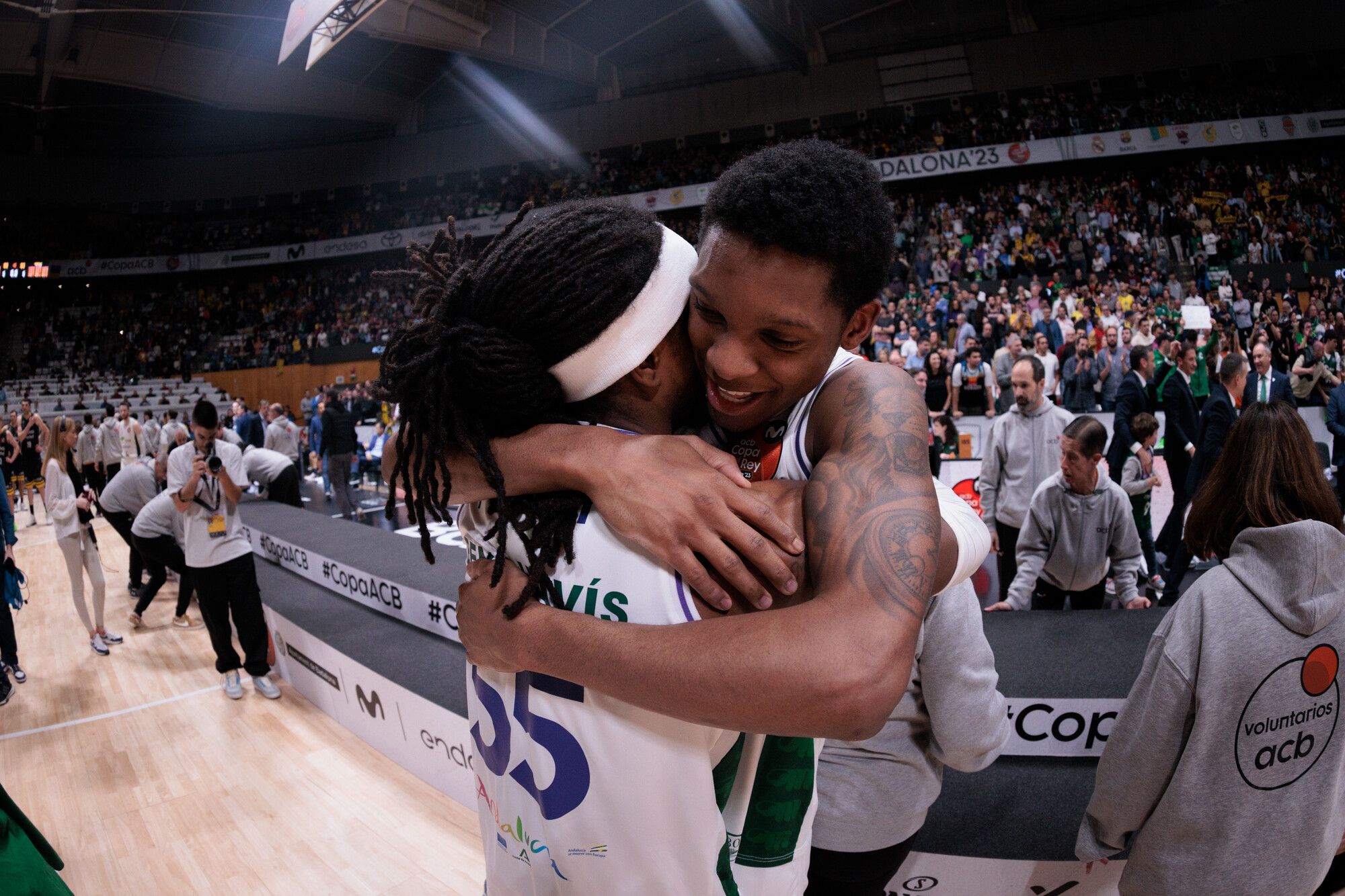 La celebración de la Copa del Rey de Unicaja, en imágenes