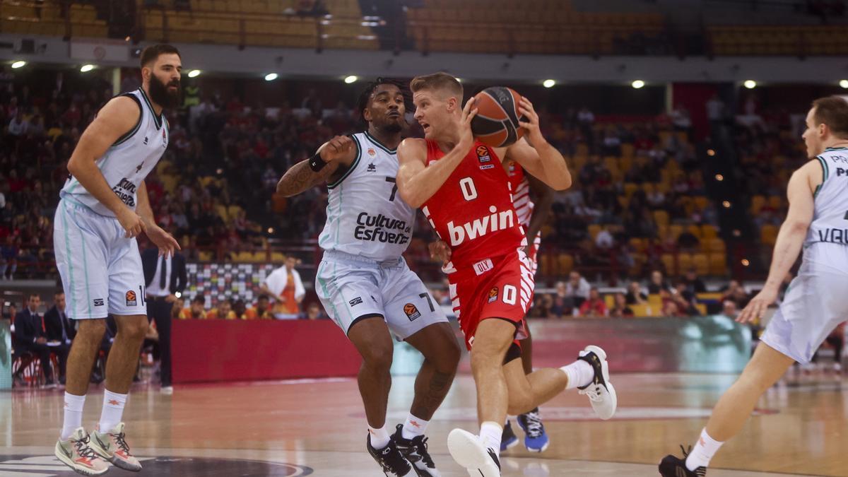 El Valencia Basket logra una gran victoria en Atenas