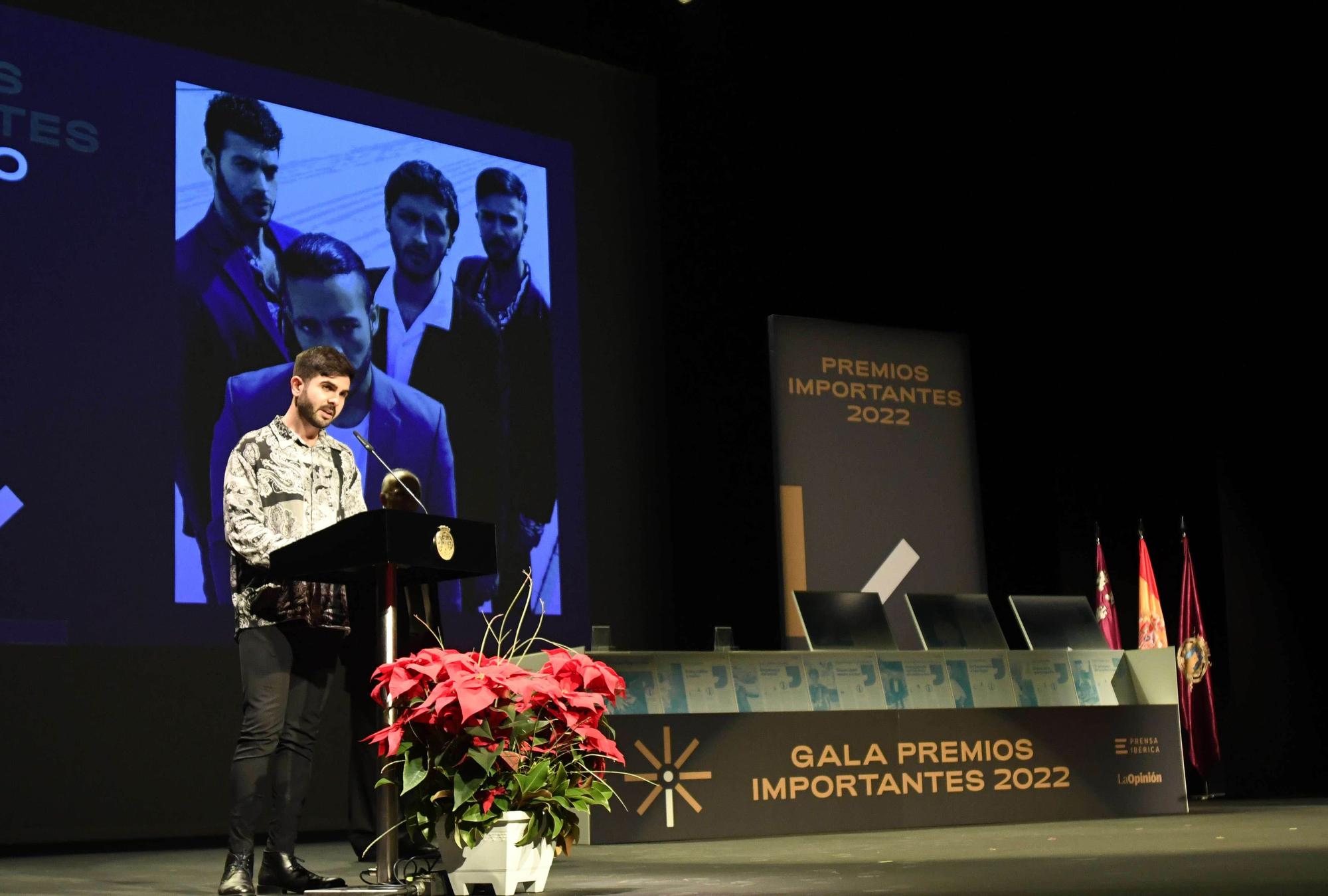 Gala de entrega de los Premios Importantes 2022 en Lorca