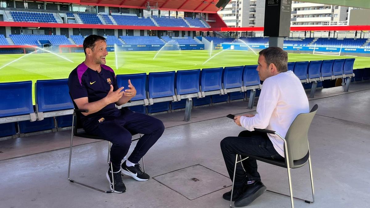 Juliano Belletti, en la entrevista con SPORT