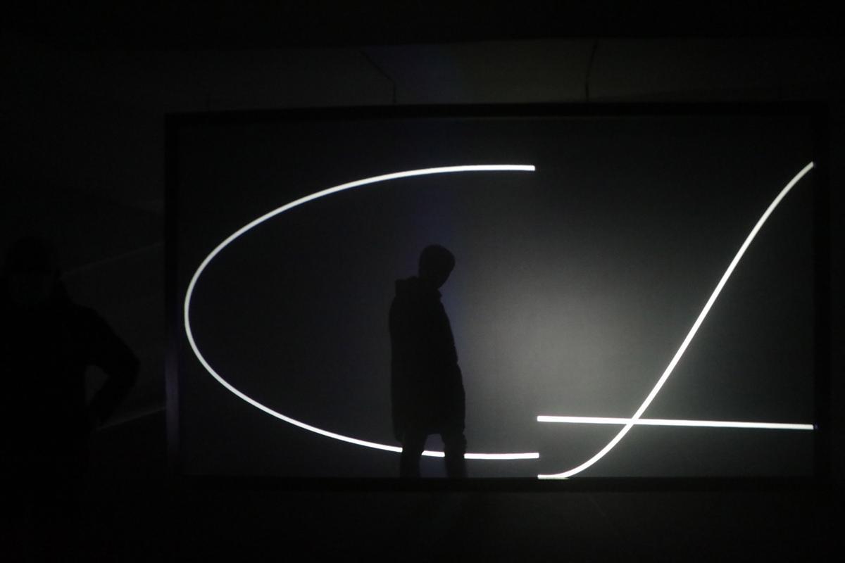 La visita de Adrián Barbón a la exposición de McCall