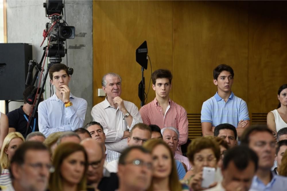 Mitin de Mariano Rajoy en el Auditorio de Murcia