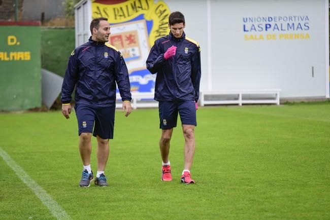 Entrenamiento de la UD Las Palmas