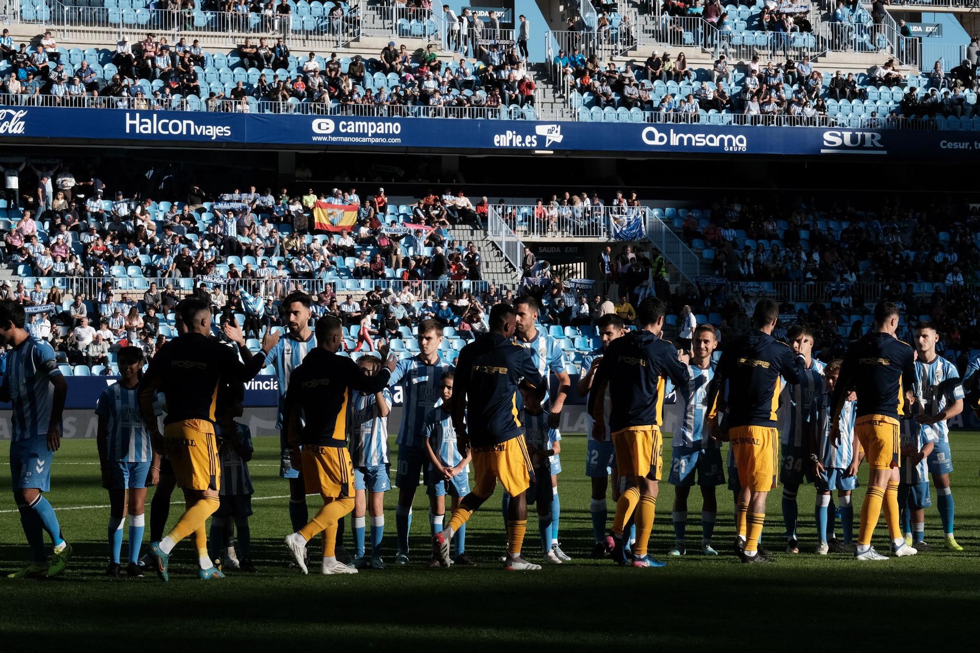 LaLiga SmartBank | Málaga CF - SD Ponferradina, en imágenes